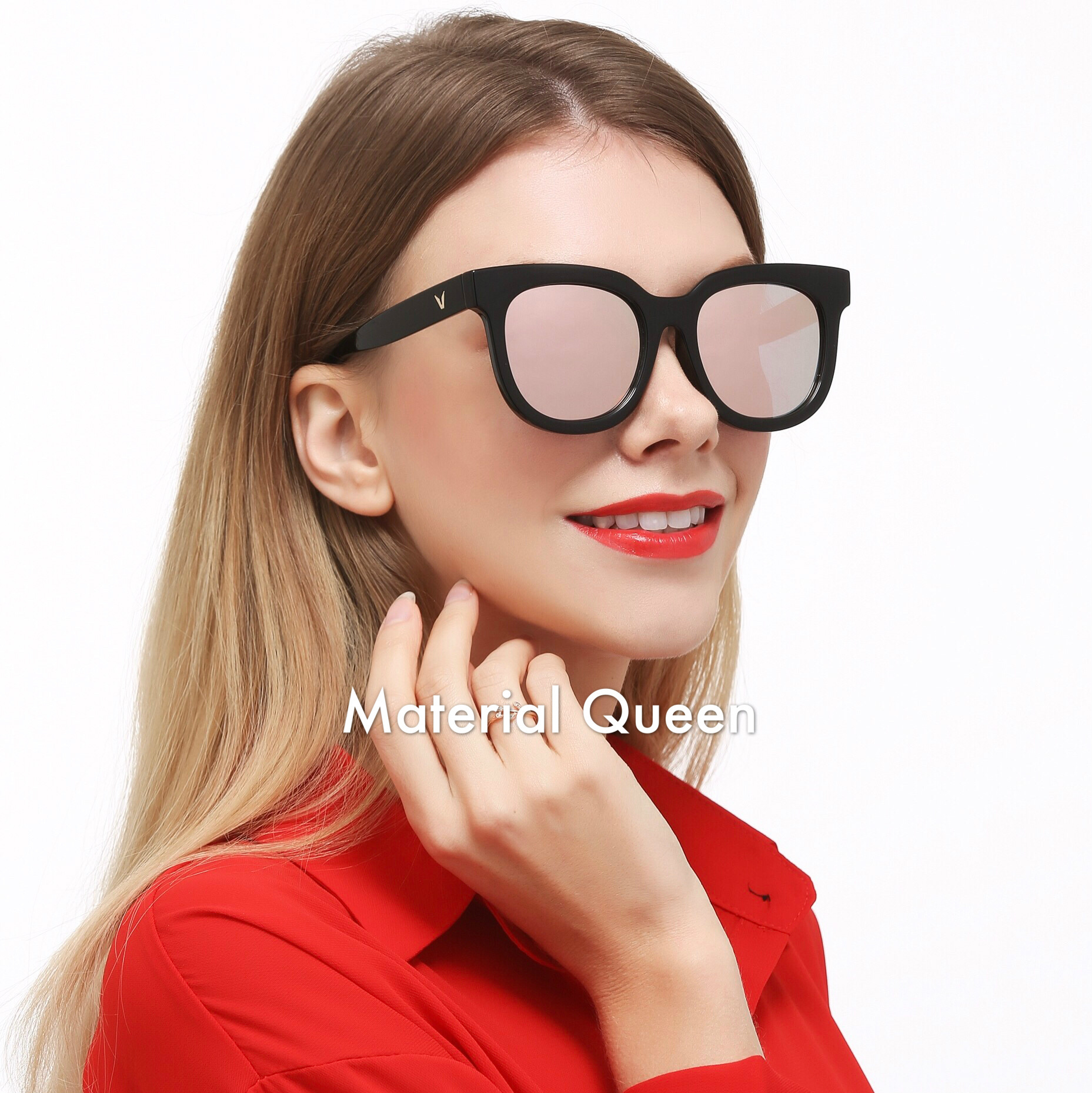 MQ韩版新款眼镜明星同款墨镜女潮2016圆脸大框潮牌偏光太阳镜