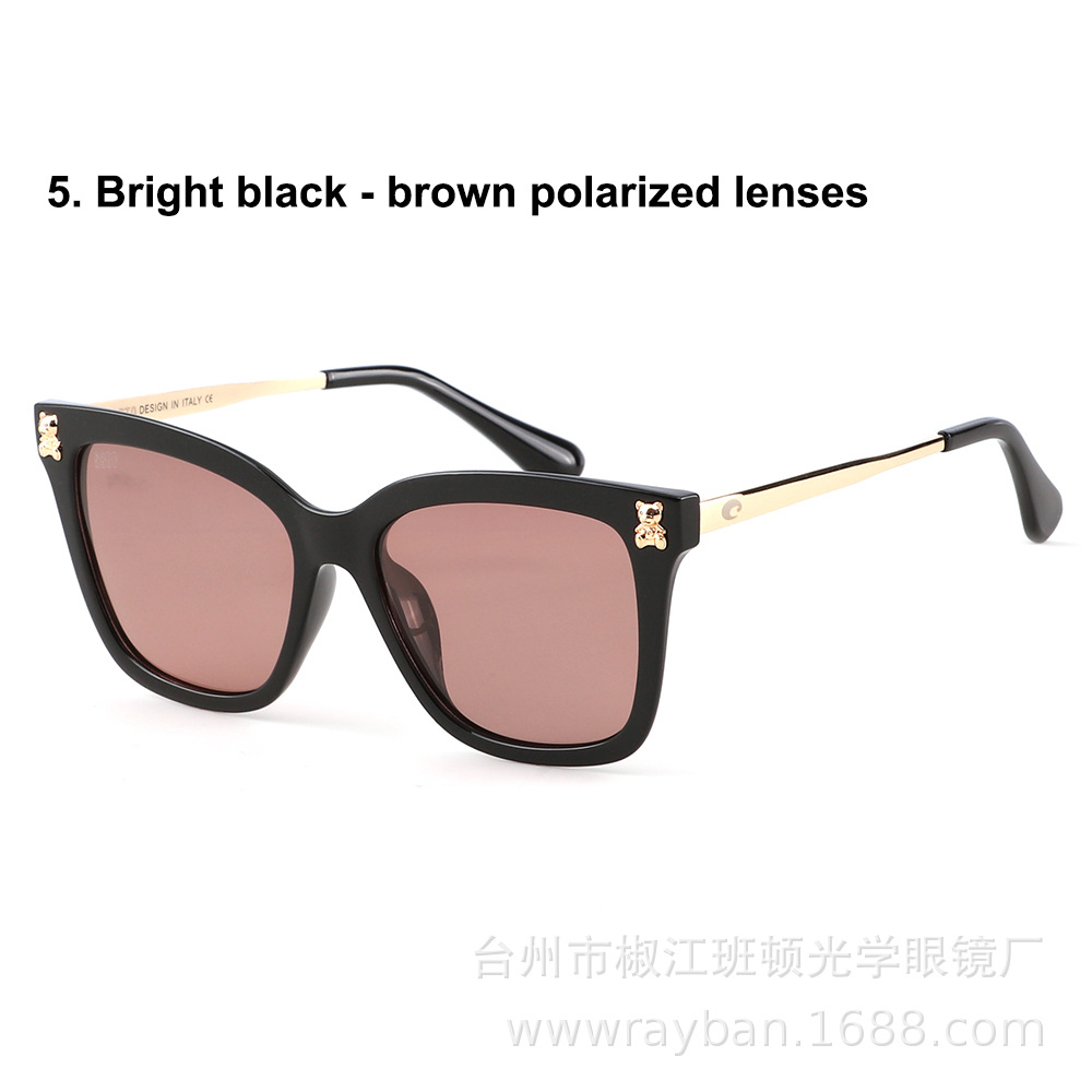 新款MO855休闲女款偏光太阳镜TR眼镜沙滩墨镜工厂批发