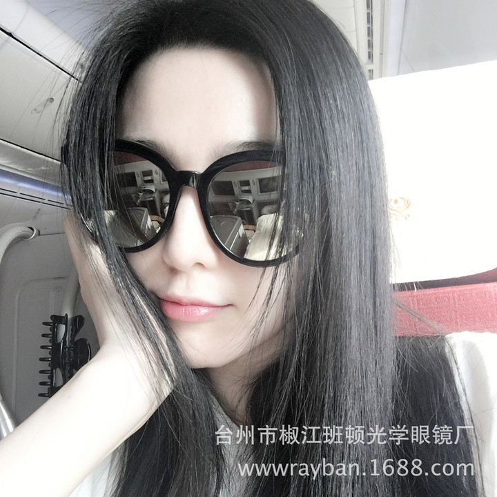 韩国潮牌新Lovesome 墨镜明星同款眼镜女款偏光太阳镜工厂批发