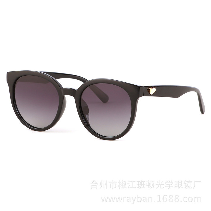 韩版小熊潮牌161百搭偏光太阳镜男女款墨镜潮人眼镜工厂批发