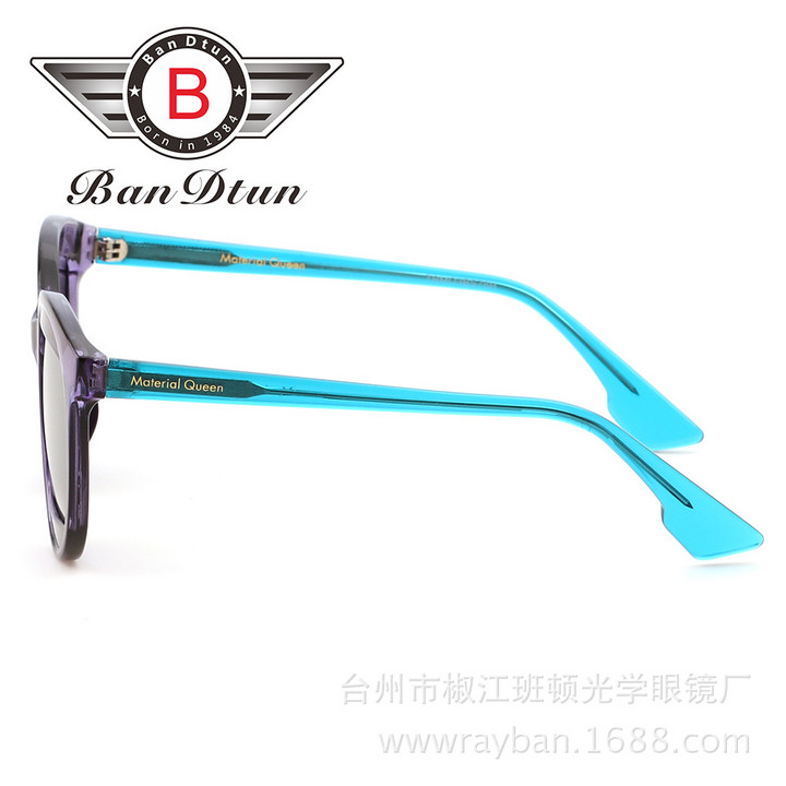 欧美新款复古墨镜板材偏光太阳镜明星同款女款潮牌眼镜工厂批发