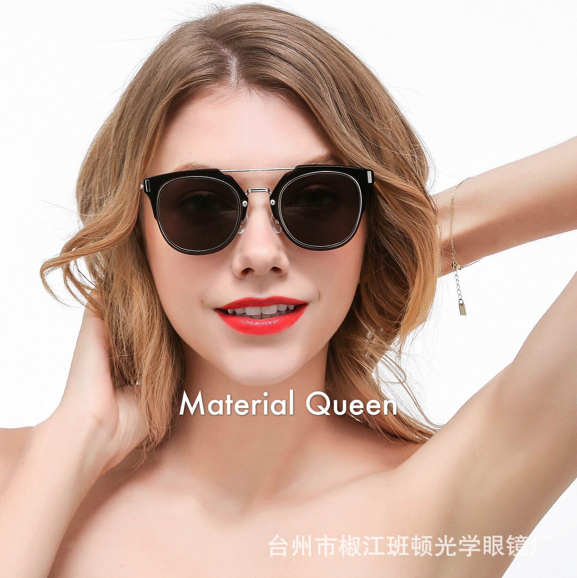 歐美復(fù)古新款COMPOSIT 1.0太陽(yáng)鏡時(shí)尚墨鏡工廠批發(fā)