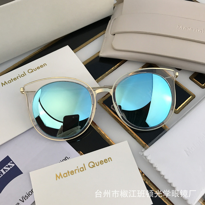 2017新款眼镜范冰冰同款韩版墨镜女 偏光眼镜 复古女士太阳镜批发