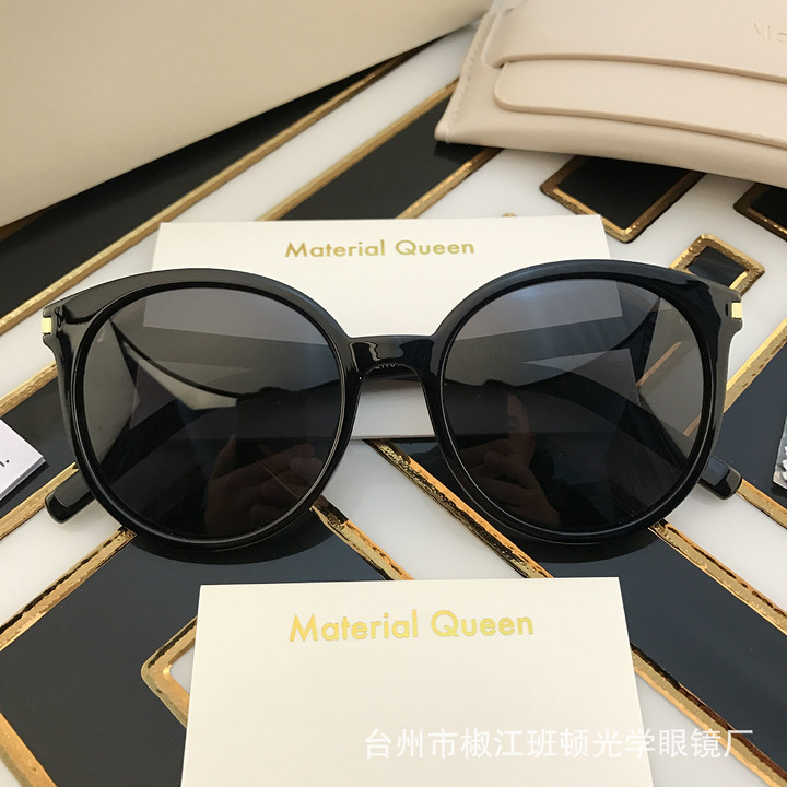 新款韩版墨镜 蓝色大海的传说同款太阳镜女彩膜偏光眼镜 工厂批发