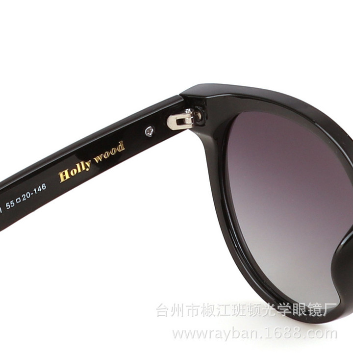 韩版小熊潮牌161百搭偏光太阳镜男女款墨镜潮人眼镜工厂批发