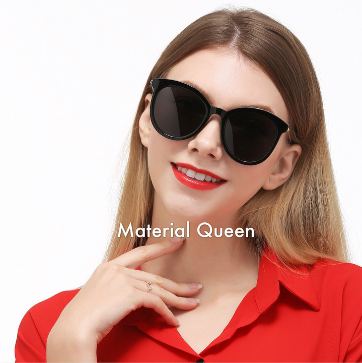 韩国潮牌Vanilla road圆框复古墨镜明星同款偏光太阳镜工厂批发