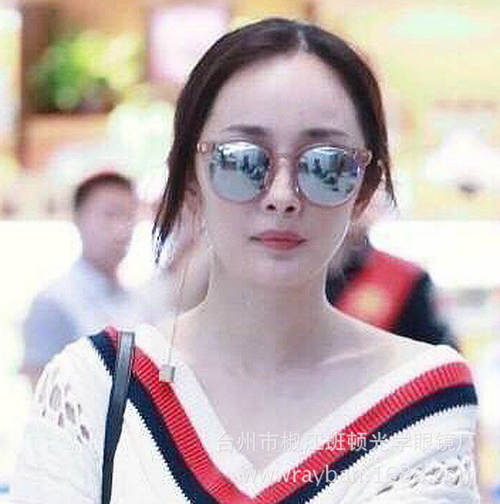 护目镜韩国潮牌新款DIDI A偏光眼镜圆框明星款墨镜女士工厂批发