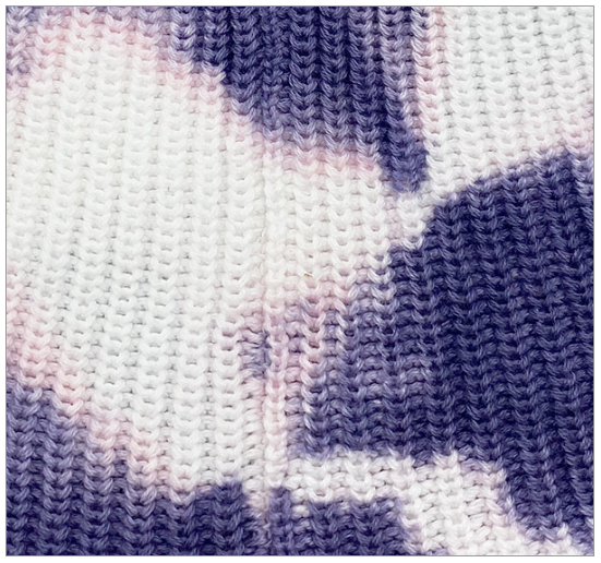 扎染针织帽冬帽