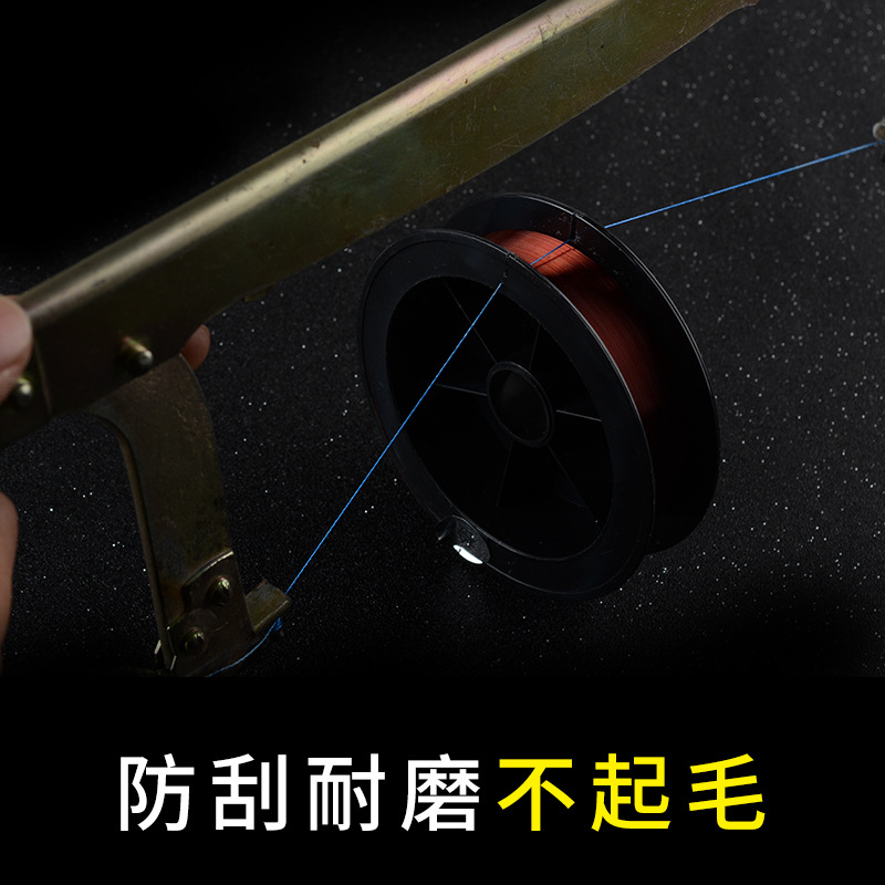 黑鯛工房坊 大力馬魚(yú)線主線編織一米一色pe線筏釣路亞遠(yuǎn)投防咬線