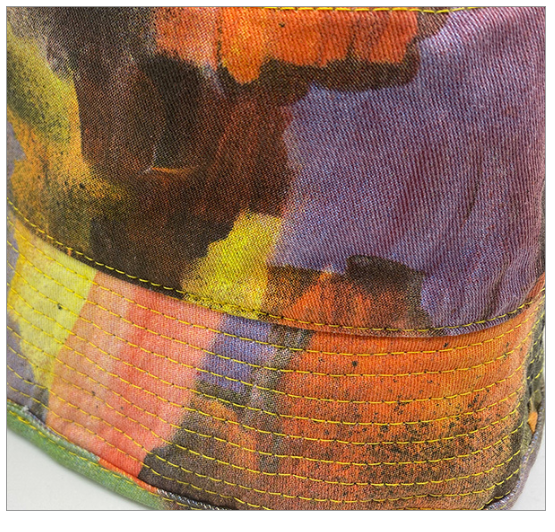 百搭遮阳刺绣渔夫帽