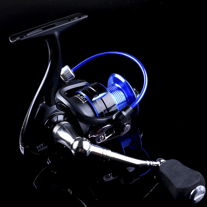 哈斯达纺车轮无间隙微物马口轮海竿矶钓鱼轮路亚远投全金属渔线轮