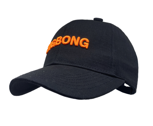 纯色户外字母立体绣花棒球帽定制