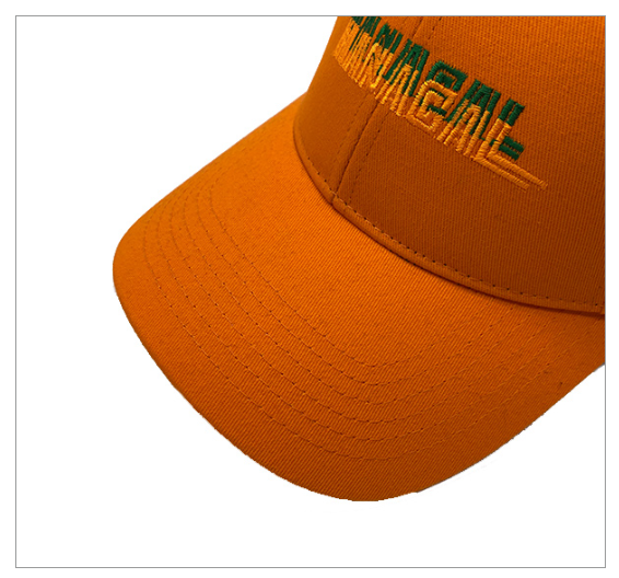 橙色棒球帽