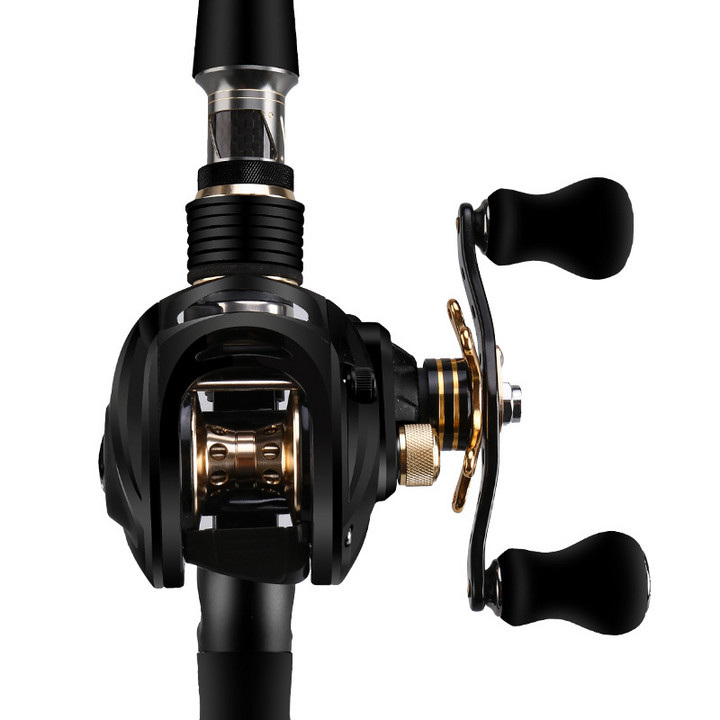 哈斯达雷斩雷强竿打黑鱼竿超硬调xh重雷碳素路亚竿锚杆钓鱼竿鼓轮