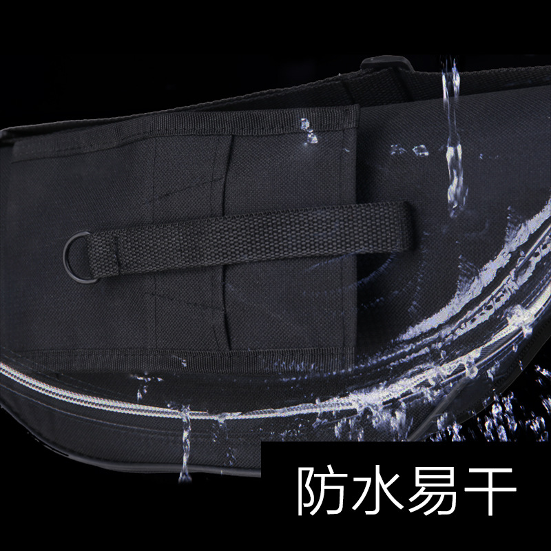 哈斯达路亚竿包大容量便携式挎包1.2/1.3多功能一体式硬壳渔具包