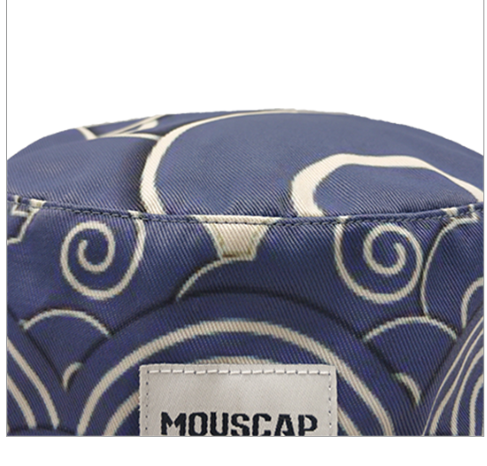 日系海浪图案钓鱼渔夫帽定制