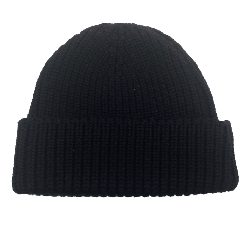 冬季圆顶纯色针织帽定制