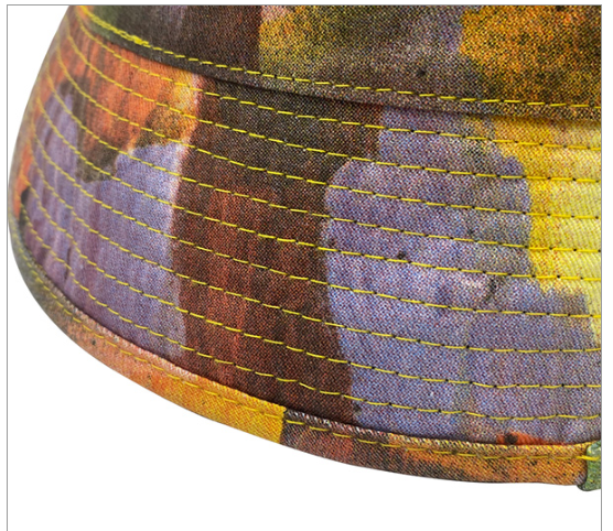 百搭遮阳刺绣渔夫帽