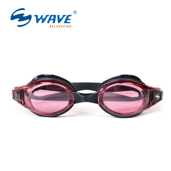 wave专业成人UV防水抗强紫外线高清游泳眼镜硅胶防雾男女大框泳镜