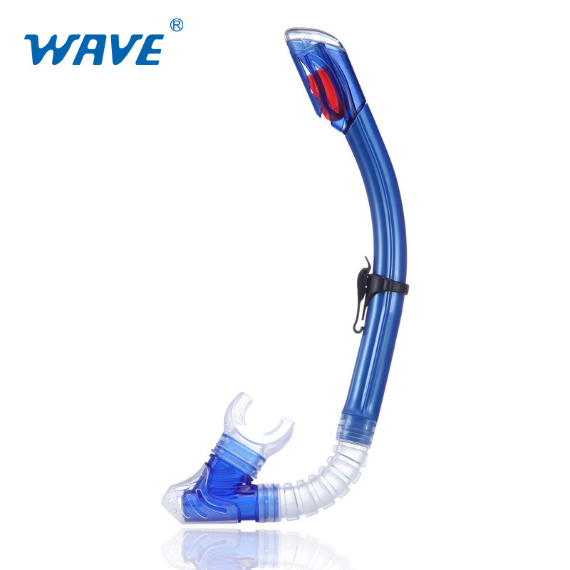 wave正品 全干式水下呼吸管呼吸器专业潜水装备浮潜用品喉管