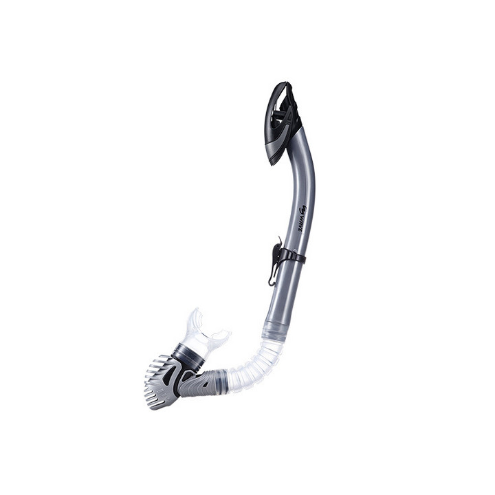 wave正品全干式水下呼吸器 硅胶咬嘴专业潜水装备浮潜用品呼吸管