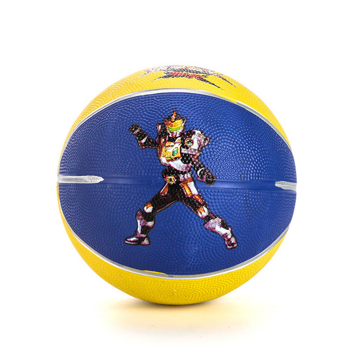 热卖沙滩球9寸充气PVC铠甲勇士球玩具卡通夏季运动户外水上娱乐