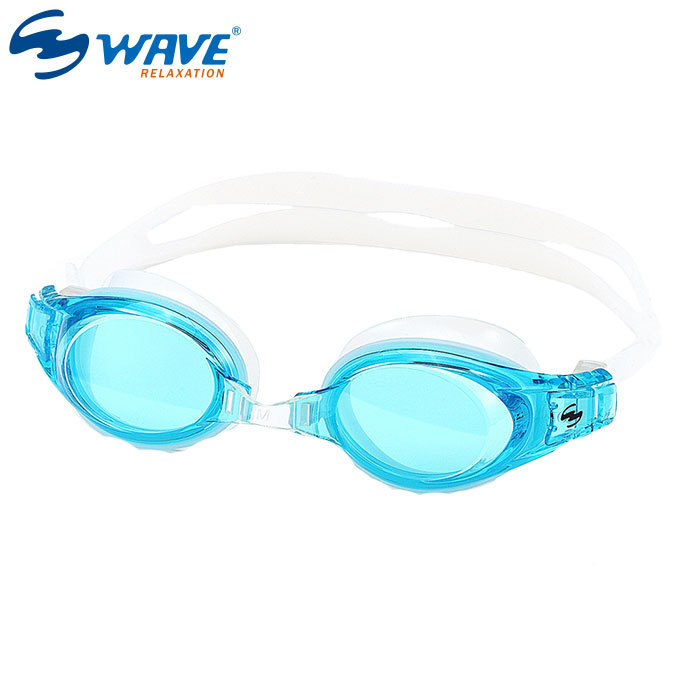 wave专业成人UV防水抗强紫外线高清游泳眼镜硅胶防雾男女大框泳镜
