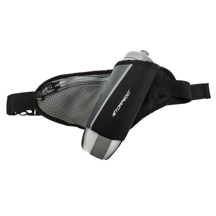 wave新款便携式跑步腰包 户外运动防水横款斜跨手机包男女运动包