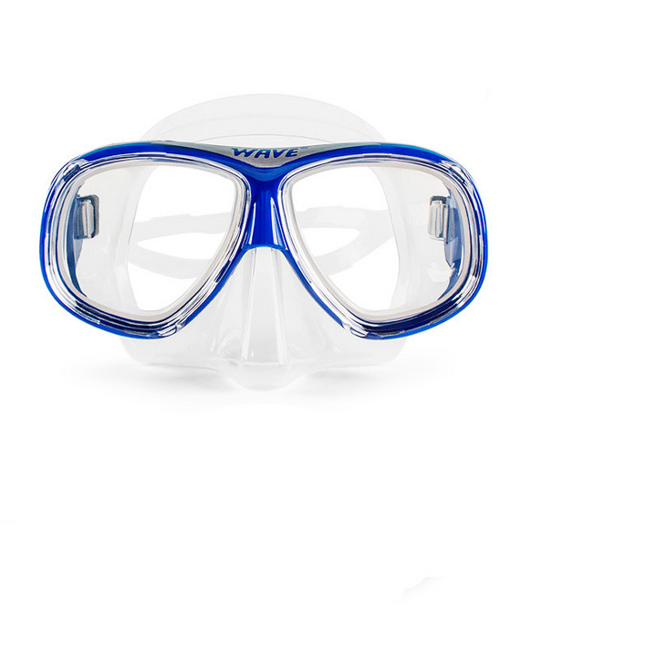 2021近视透明硅胶面罩头带防雾钢化玻璃成人浮潜镜深浮潜水镜