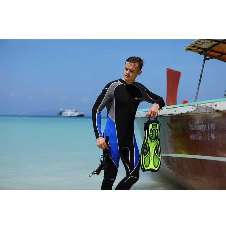 wave跨境爆款专业浮潜装备游泳蛙鞋成人可调节长脚蹼潜水男女脚蹼