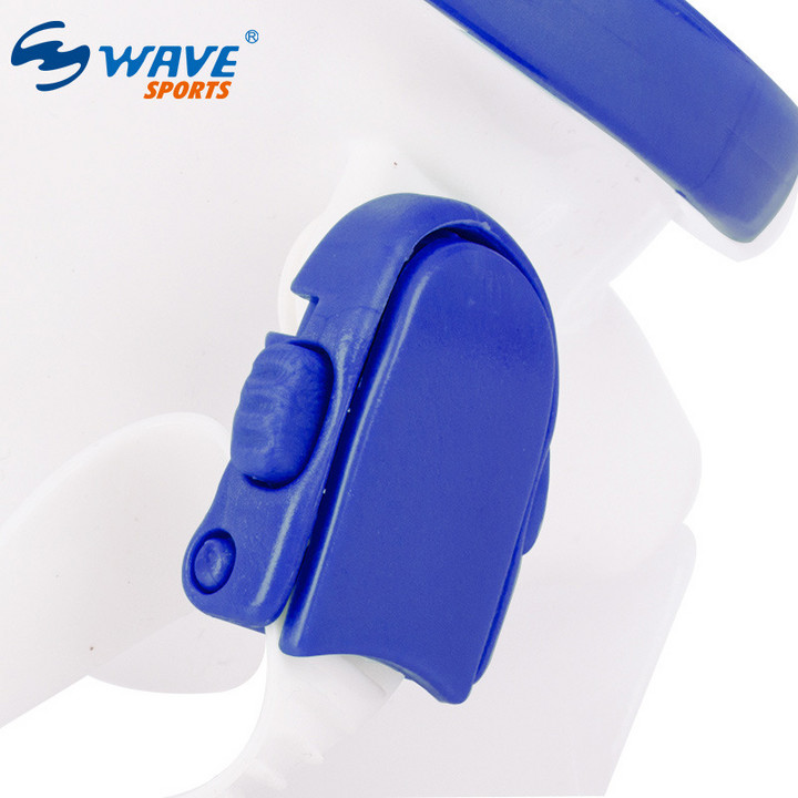 wave跨境爆款专业硅胶半干式呼吸管男女浮潜三宝套装大框潜水面镜