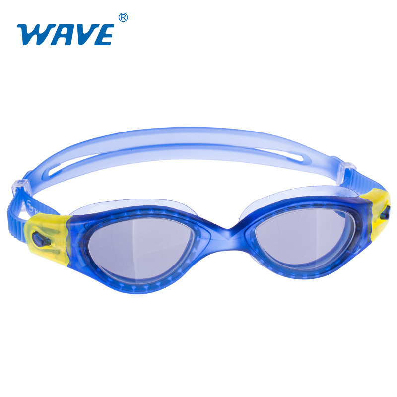 wave 工厂可小批量定制游泳眼镜男女通用防雾防漏水高清游泳镜