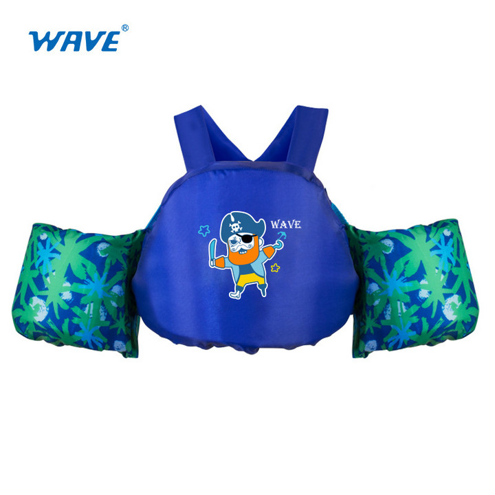 定制新款儿童游泳初学宝宝浮力衣背心马甲小孩浮水衣浮潜浮水衣