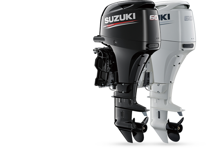 铃木四冲程船外机DF60A高性能紧凑型