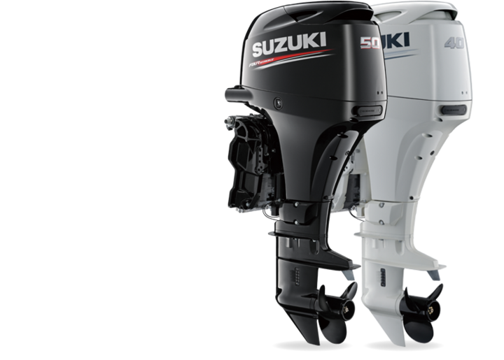 铃木四冲程船外机DF50A / DF40A高性能紧凑型