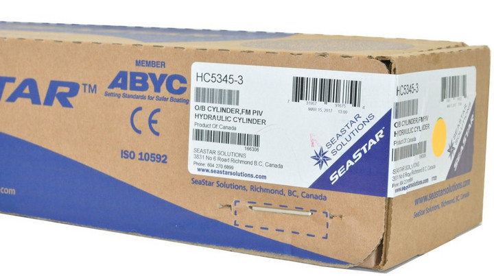 Seastar HC5345-3前置式液压舷外转向油缸