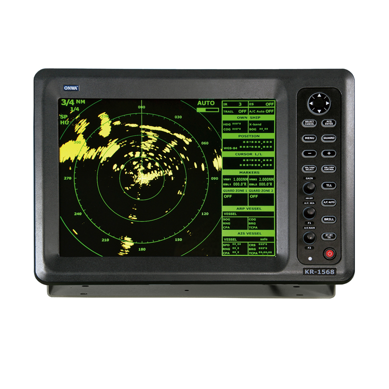 ONWA® KR-1268 TFT真彩液显导航雷达