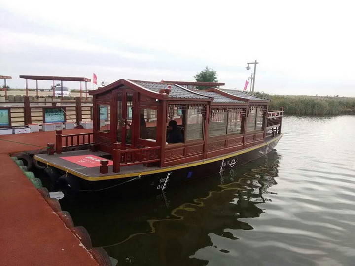 9.80米仿古画舫船