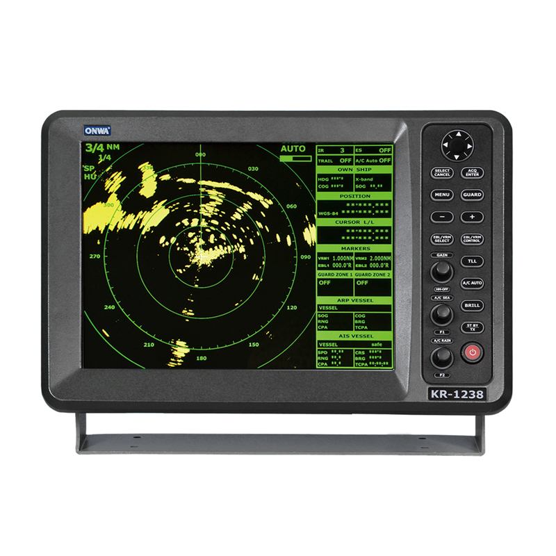 ONWA® KR-1538 TFT真彩液显导航雷达