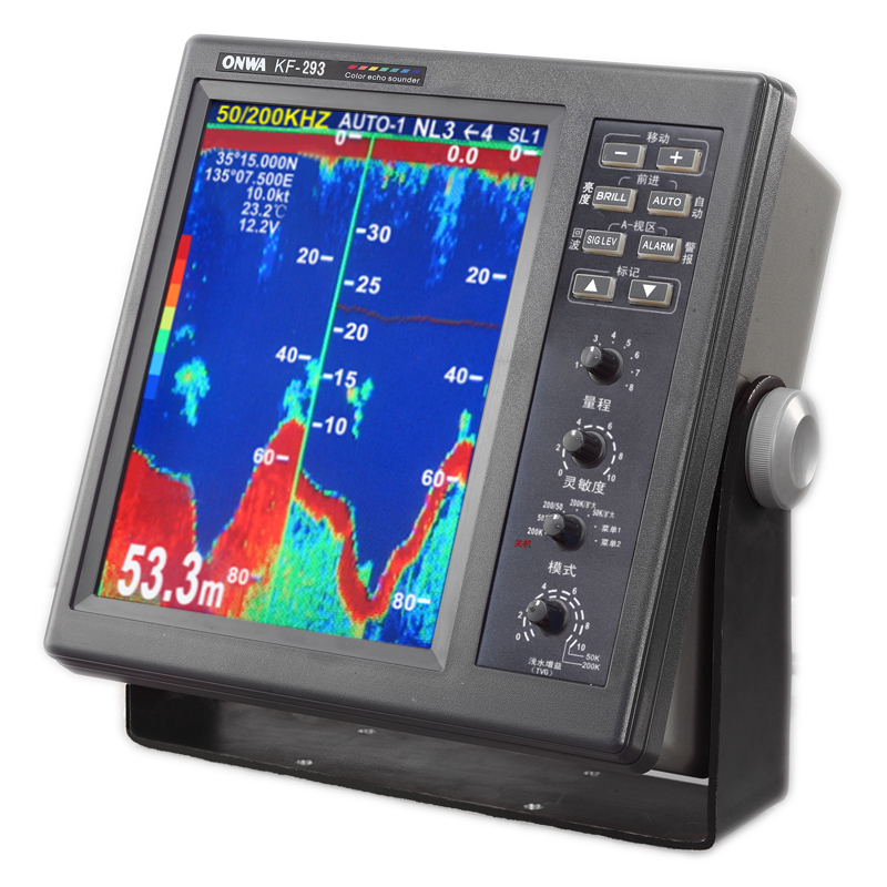 ONWA® KF-293 10.4英寸真彩鱼群探测（双频）