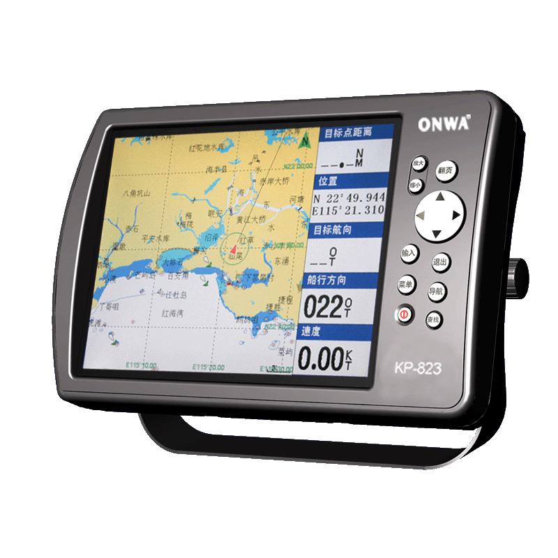 ONWA® KP-823 GPS 船用彩色卫星导航仪