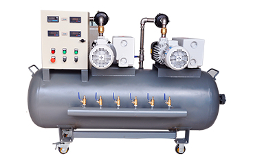 GSV2-100  单级油封旋片式真空泵系统