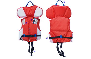 Kayak life jacket kids size