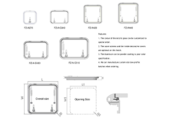 威世堡 Low Profile Hatch  小型侧舱口