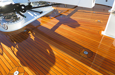 yacht deck teak