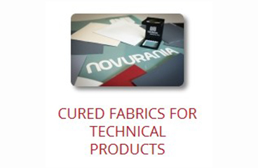 cured fabrics for technical products
